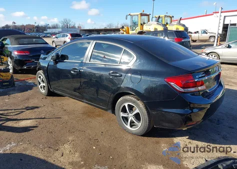 2015 Honda Civic Se из США, поврежденный, VIN 19XFB2F75FE210842